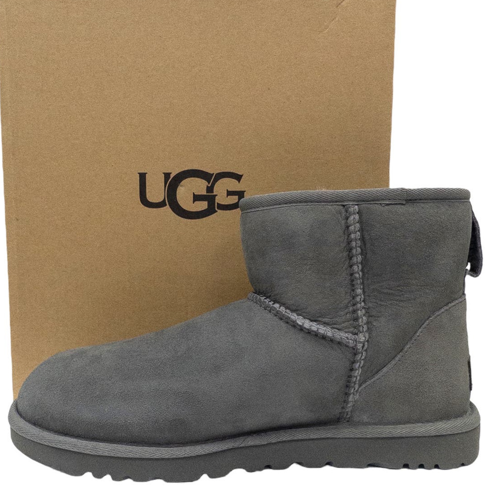 Authentic Ugg Classic Mini II Boots Grey Women's size 11 Gray
